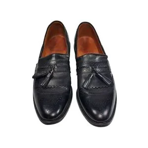 Allen Edmonds Bradenton Kiltie Tassel Loafers Dress Shoes Men\'s 11 AAA Narrow Allen Edmonds kiltie tassel loafer in tan leather.... | Depop main image 4